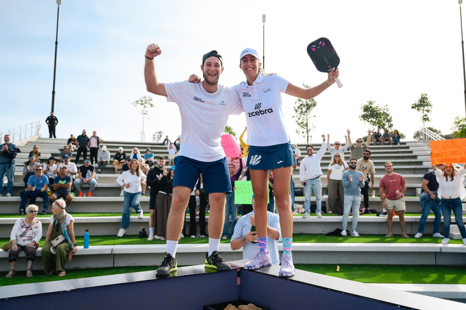 María Constantino, campeona del Pickle Pro Tour en Mijas