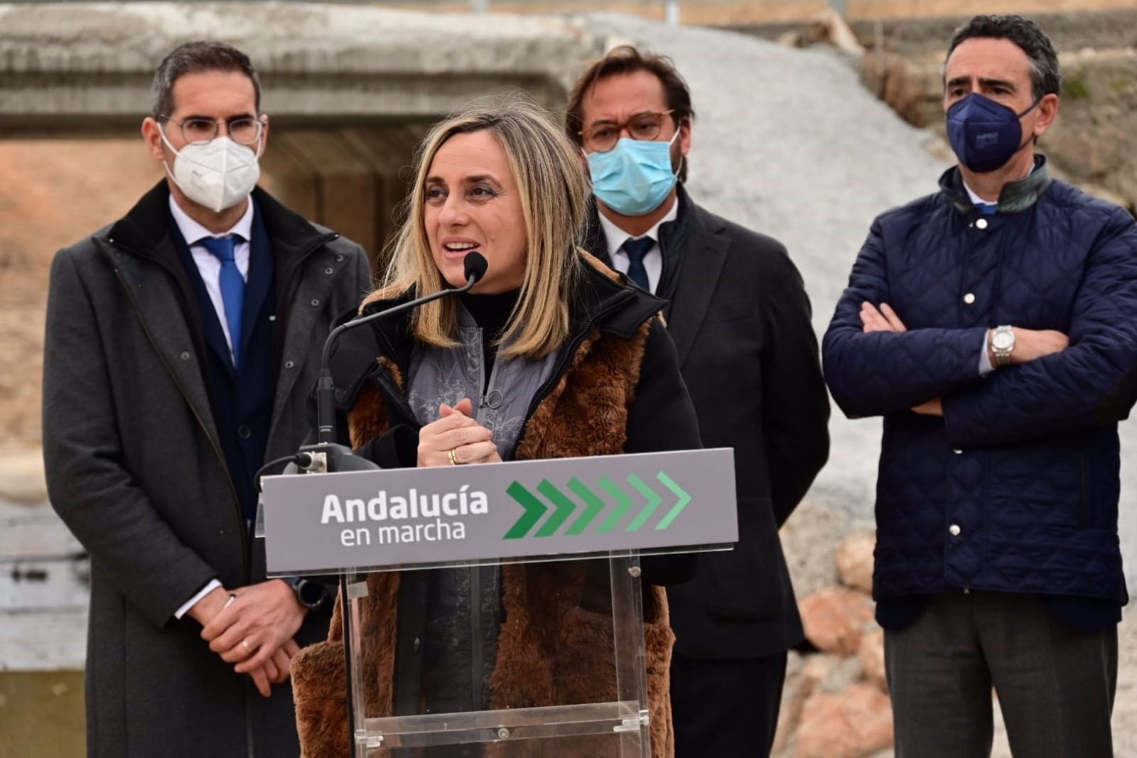 La consejera de Fomento de la Junta de Andalucía, Marifrán Carazo