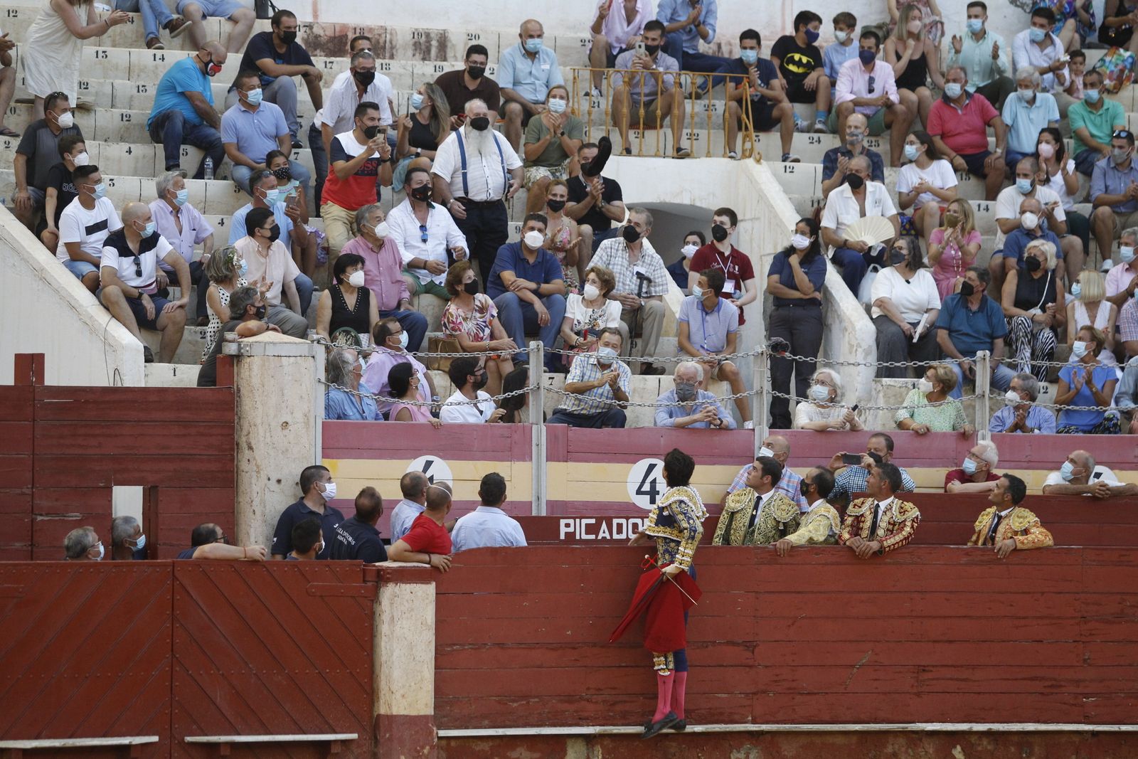 Fotogalería segunda corrida de toros Feria de Almeria 2021