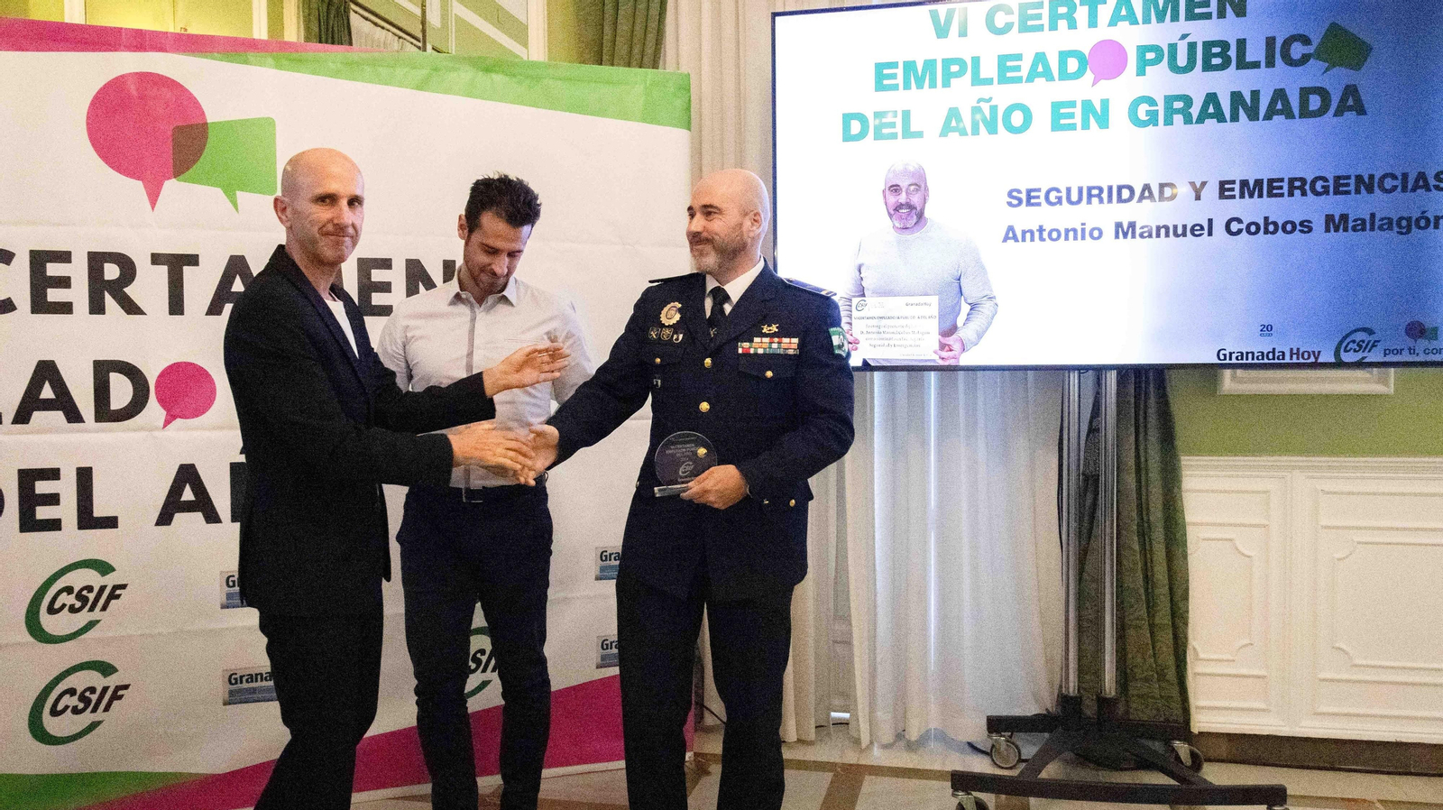 Las mejores imágenes del VI Certamen del Empleado Público del Año