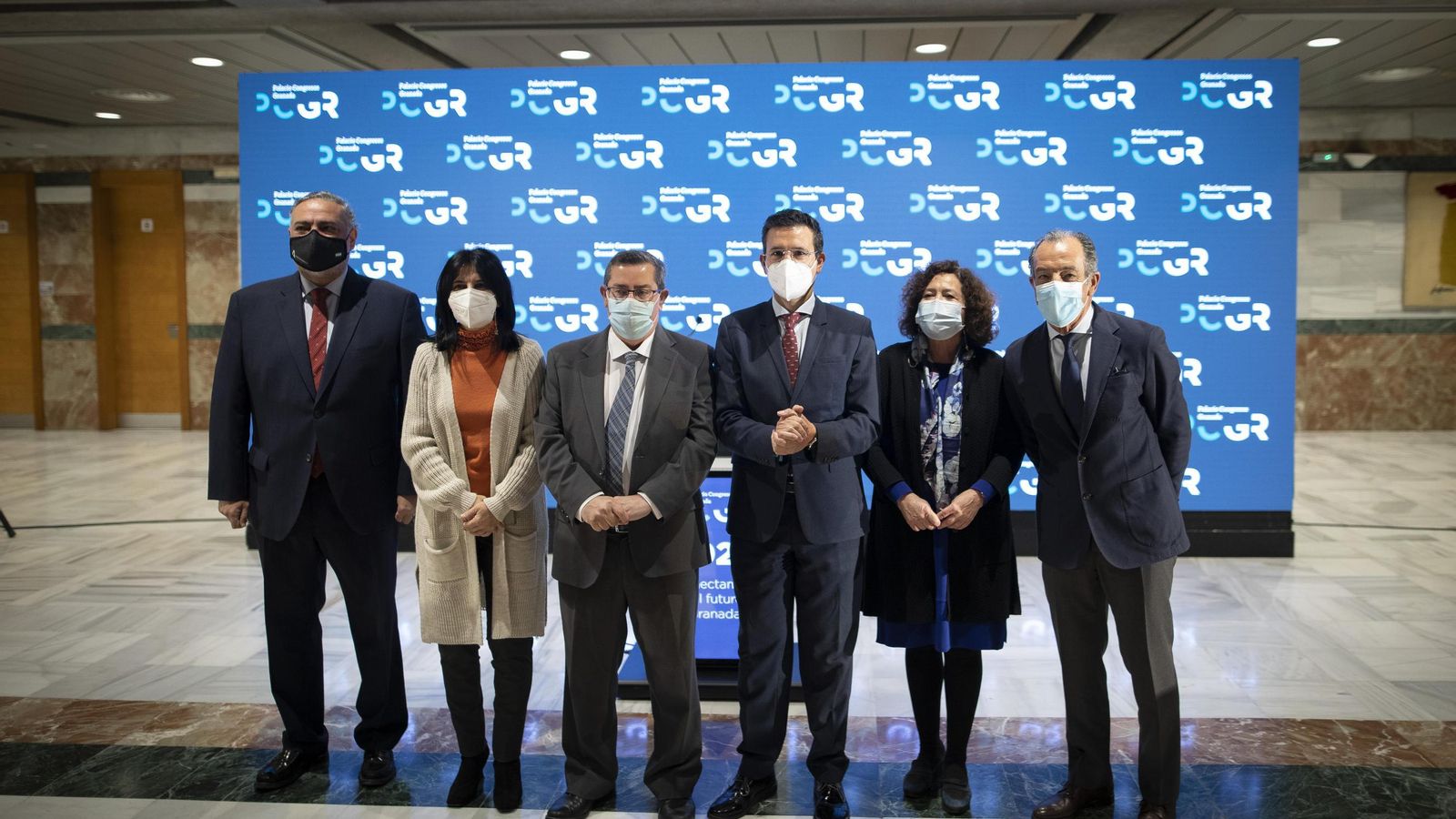 Imagen de los representantes políticos del Palacio de Congresos en 2022 Imagen de los representantes políticos del Palacio de Congresos en 2022