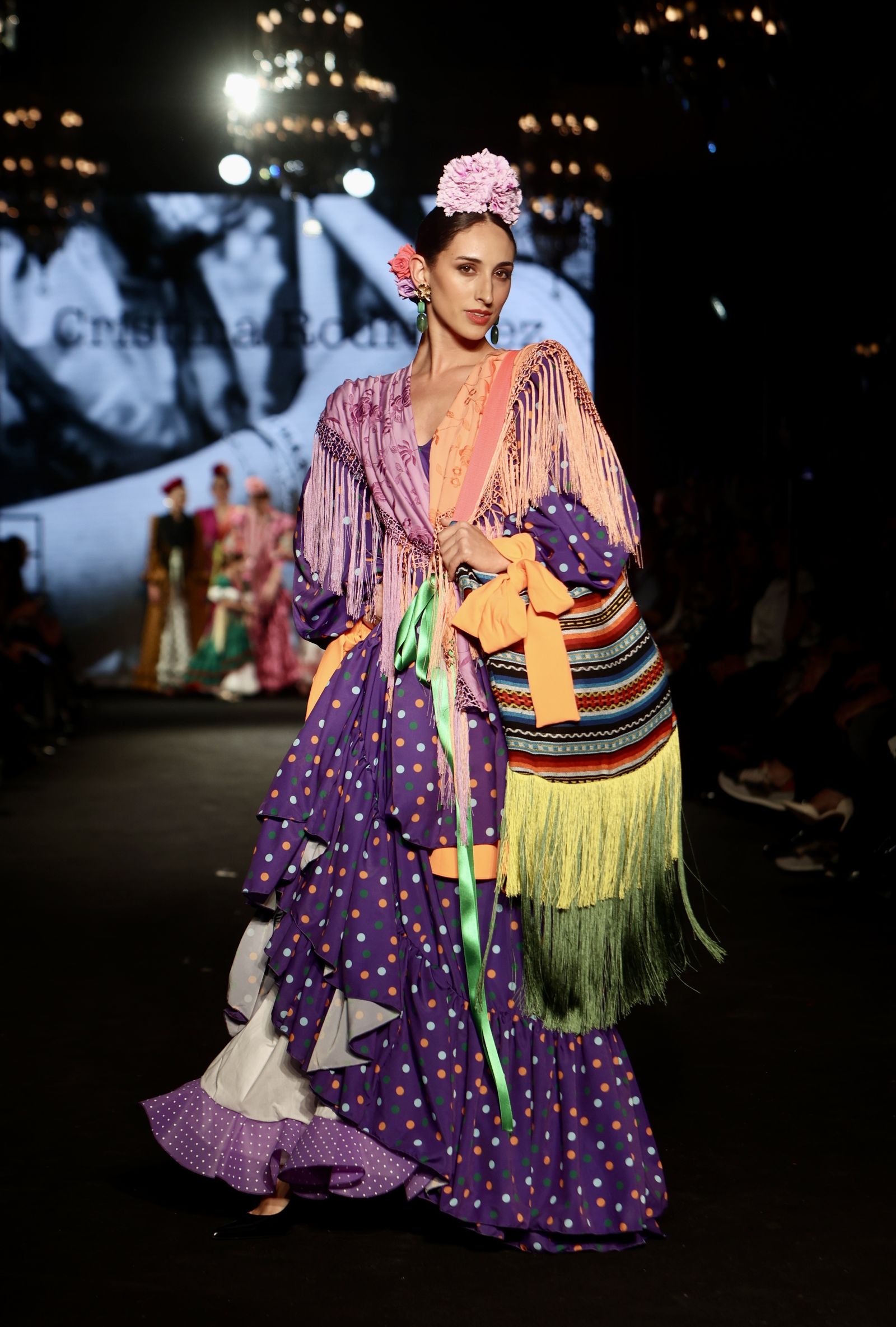 Desfile de la Hermandad del Rocío de Sevilla en We Love Flamenca 2024, todas las fotos