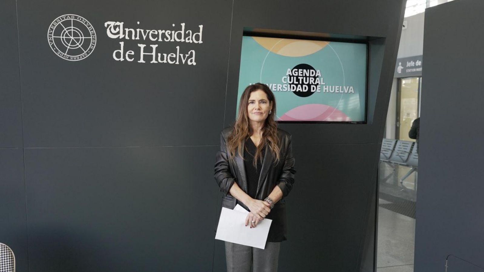 La vicerrectora de Proyección Social y Universitaria, Joaquina Castillo.