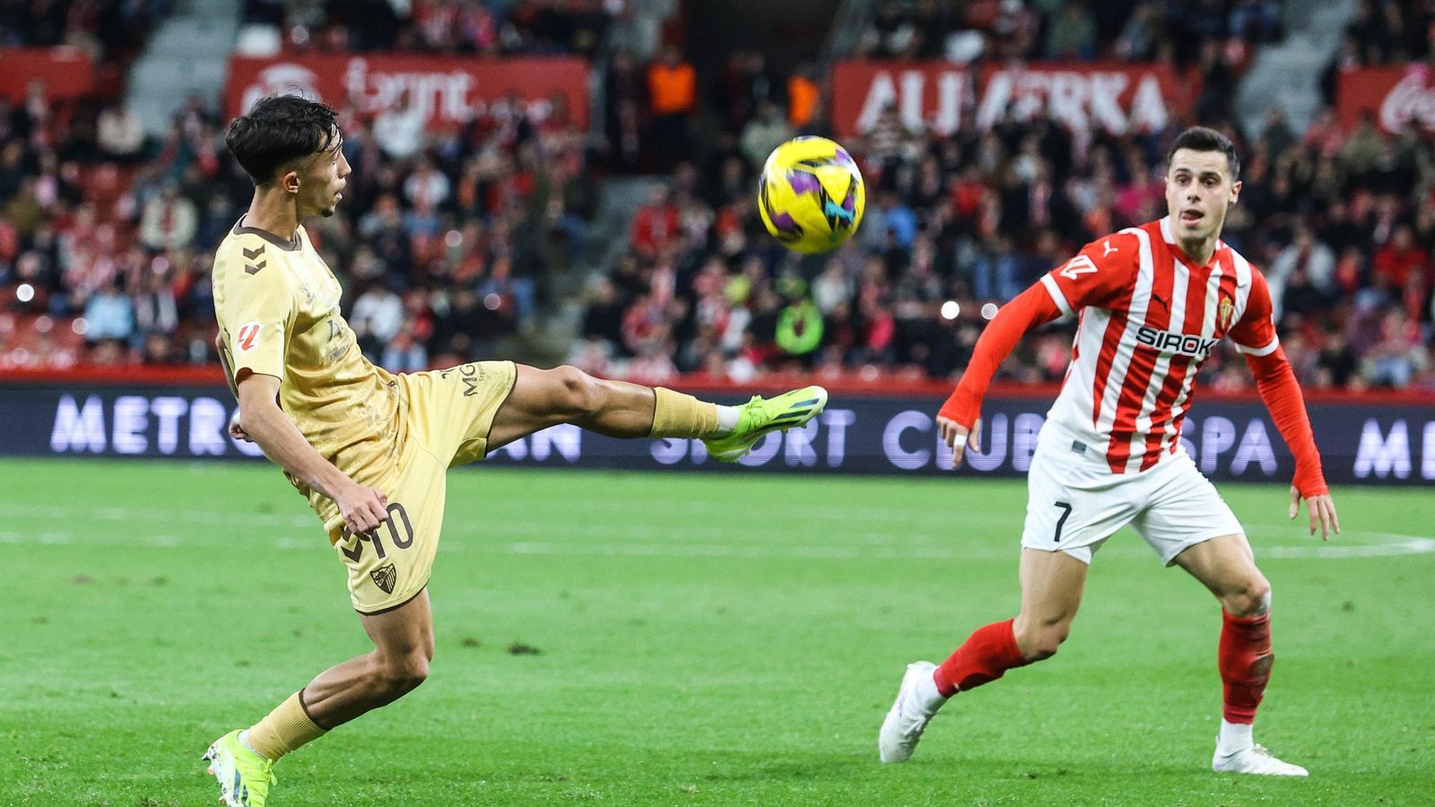 Las fotos del Sporting de Gijón - Málaga CF