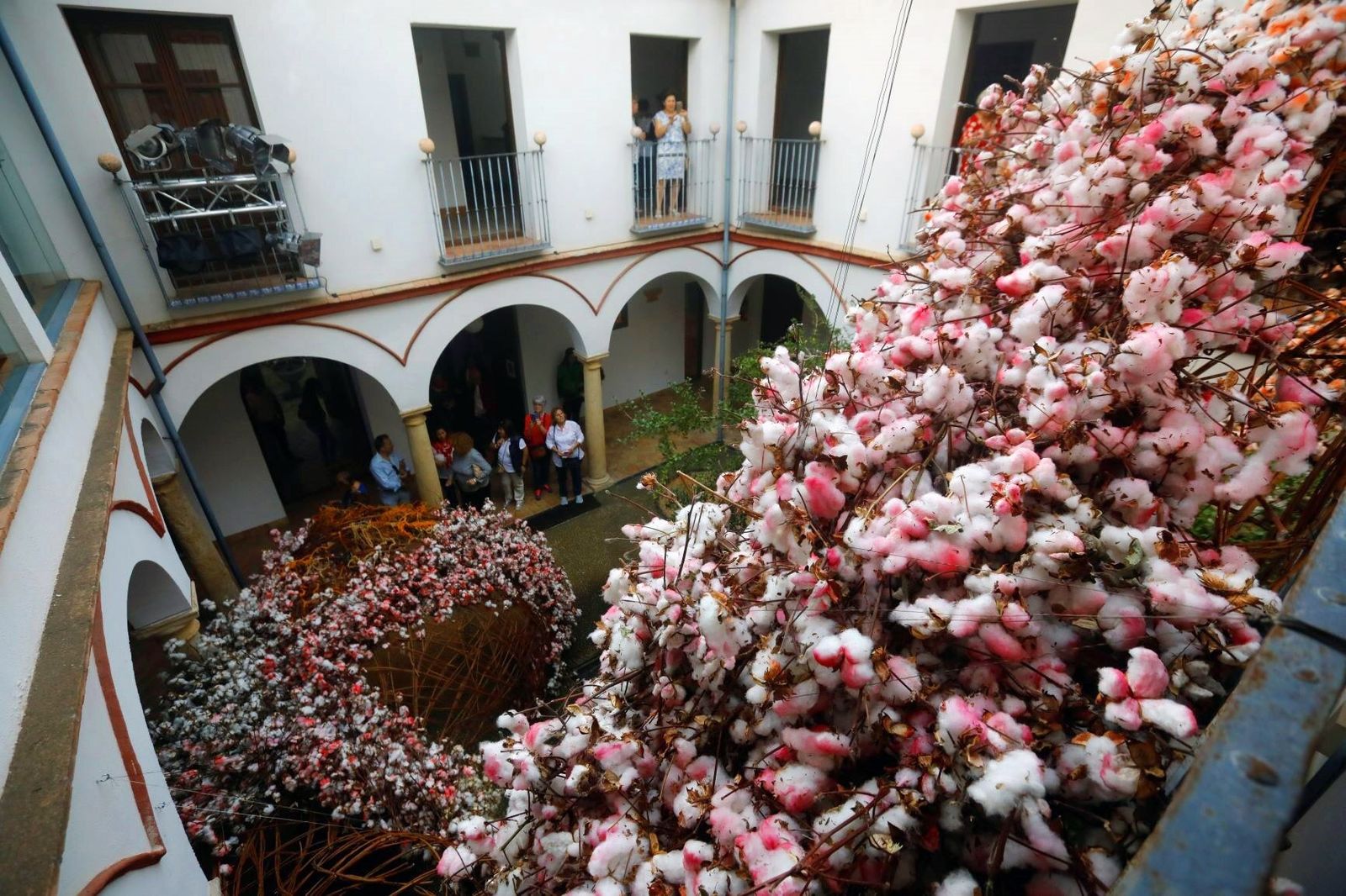 Una de las instalaciones de Flora 2019.