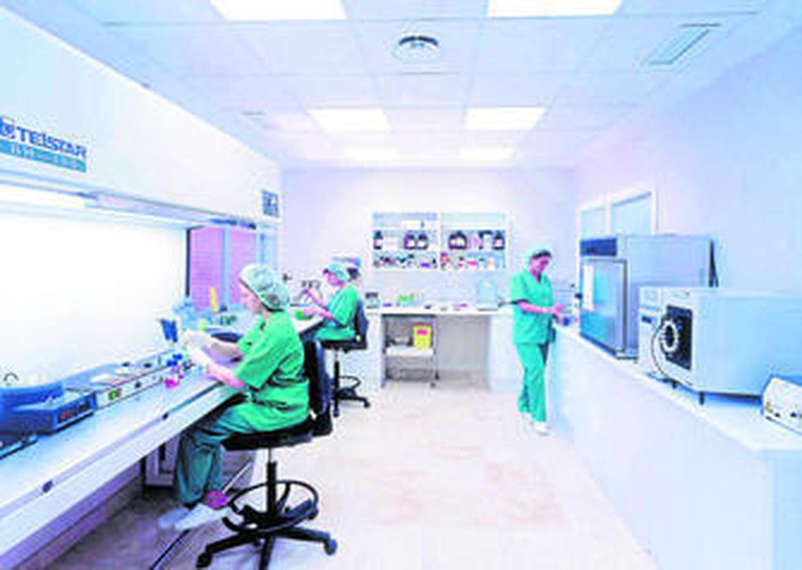 Los análisis de laboratorio permiten establecer mapas reales de cada centro de salud.