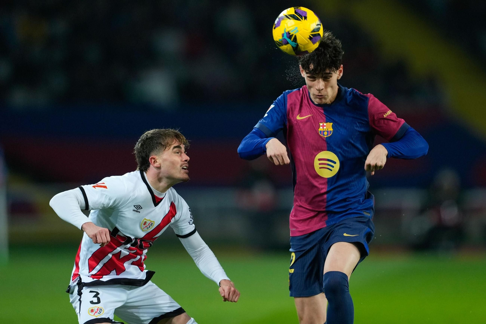 Las fotos del polémico Barcelona - Rayo Vallecano