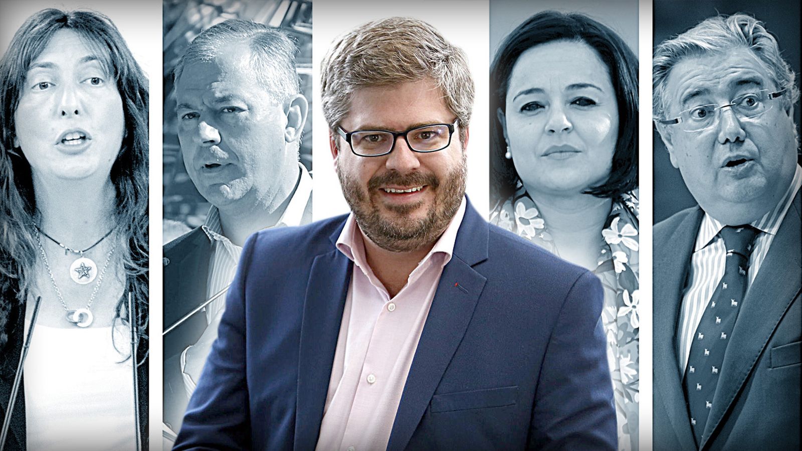 Francisco Hervías, feliz militante del PP sevillano