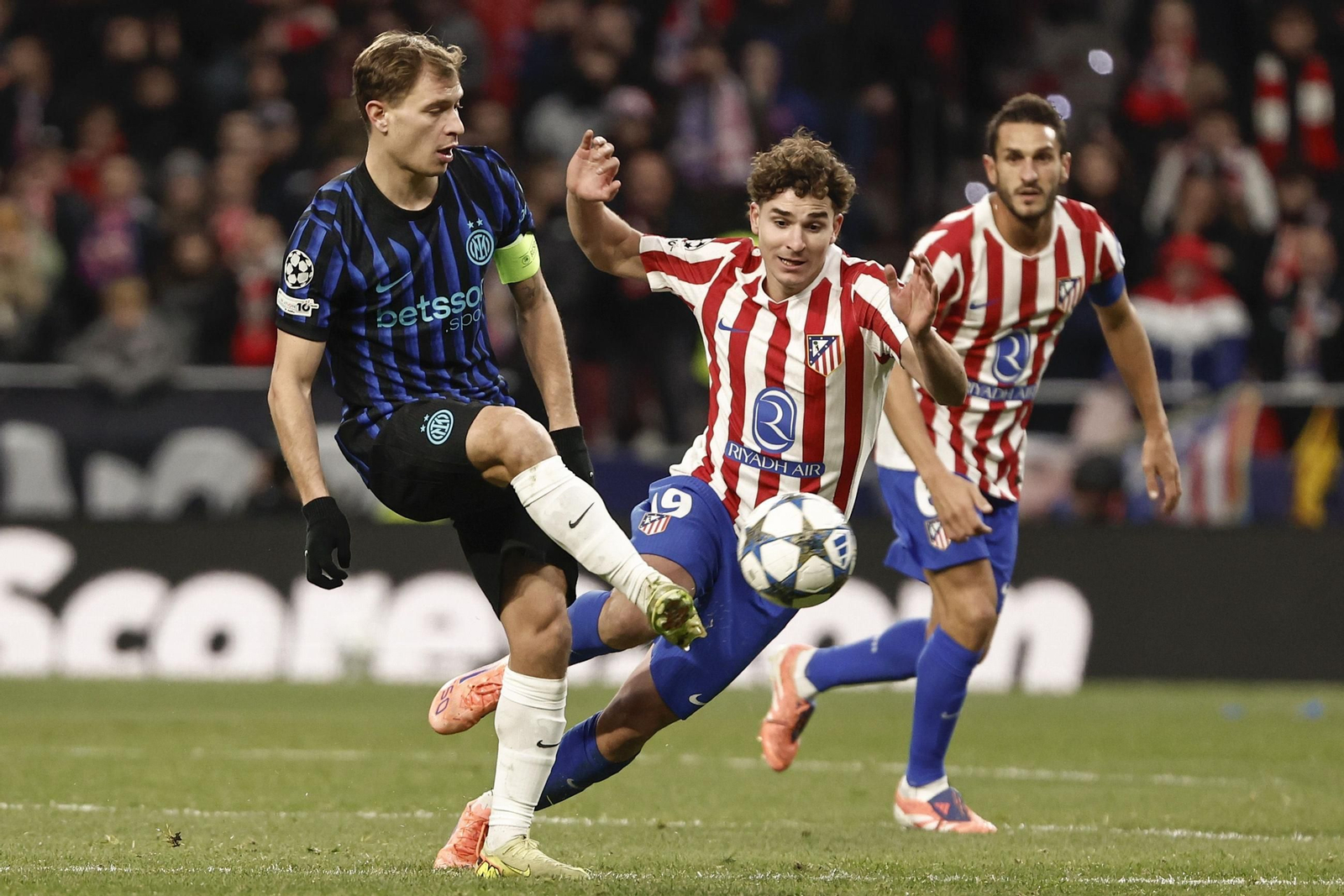 Las fotos del Atlético de Madrid-Inter