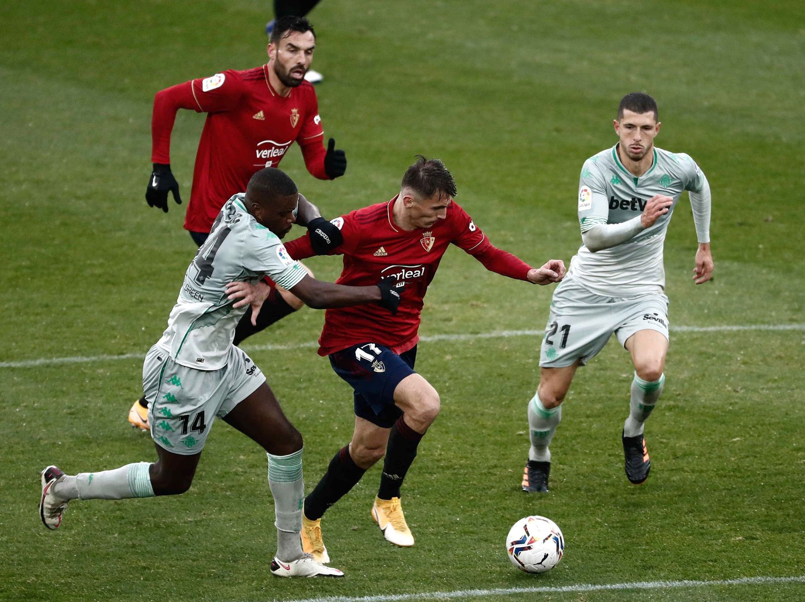 Las fotos del Osasuna-Betis