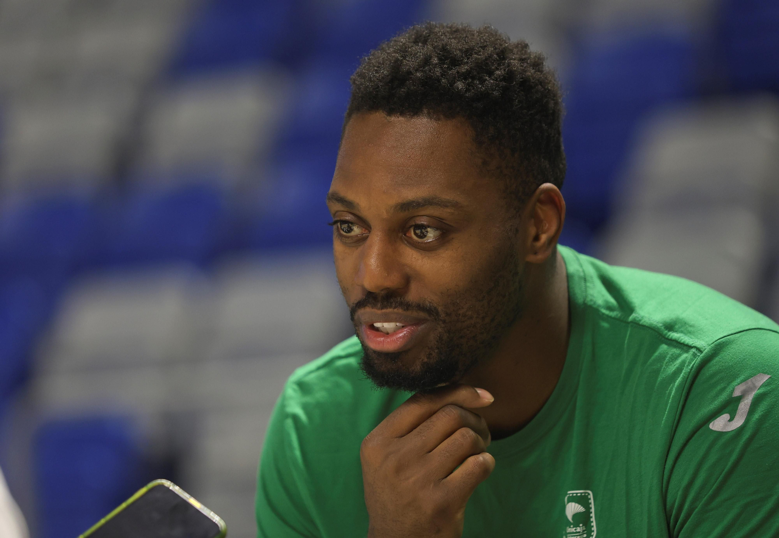 Melvin Ejim, en el último Media Day.