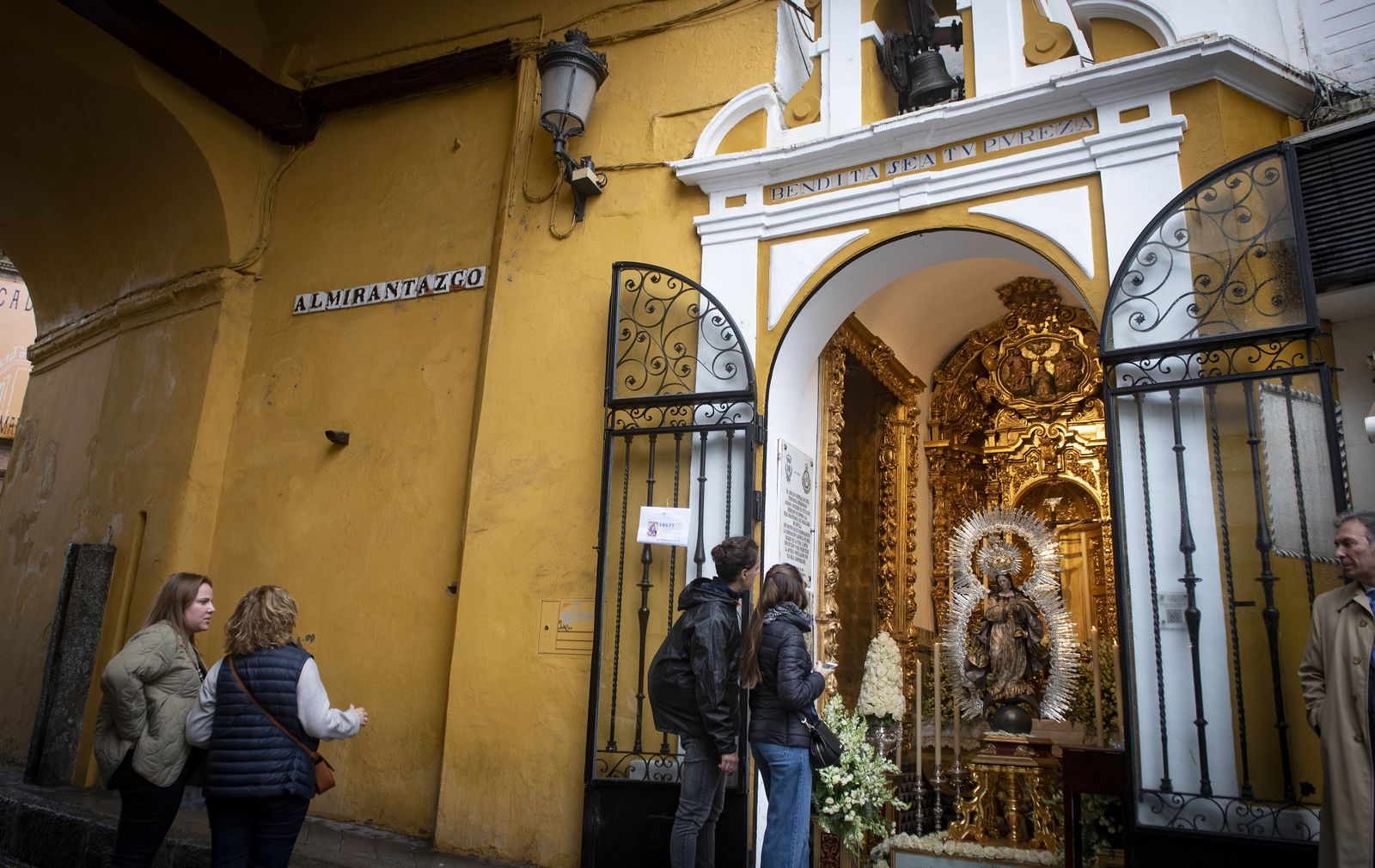 Imágenes del besamanos a la Virgen Inmaculada, Pura y Limpia
