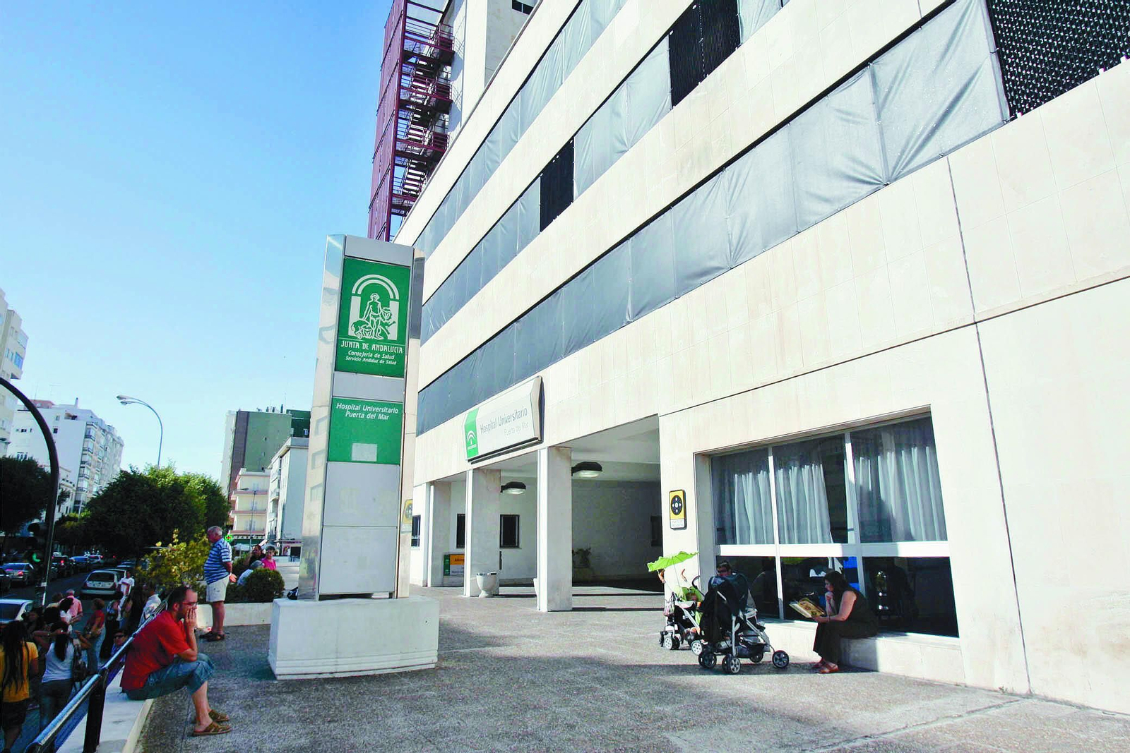 Hospital Puerta del Mar de Cádiz.