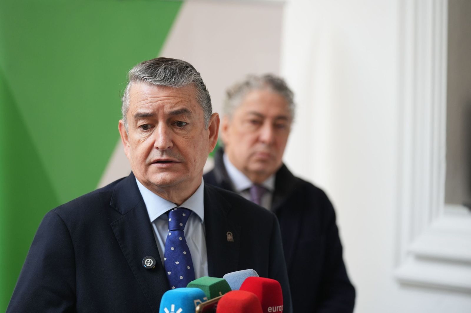 Antonio Sanz, durante su comparecencia de este miércoles.