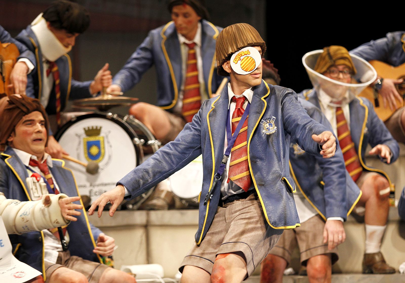 Las imágenes de la decimotercera función clasificatoria