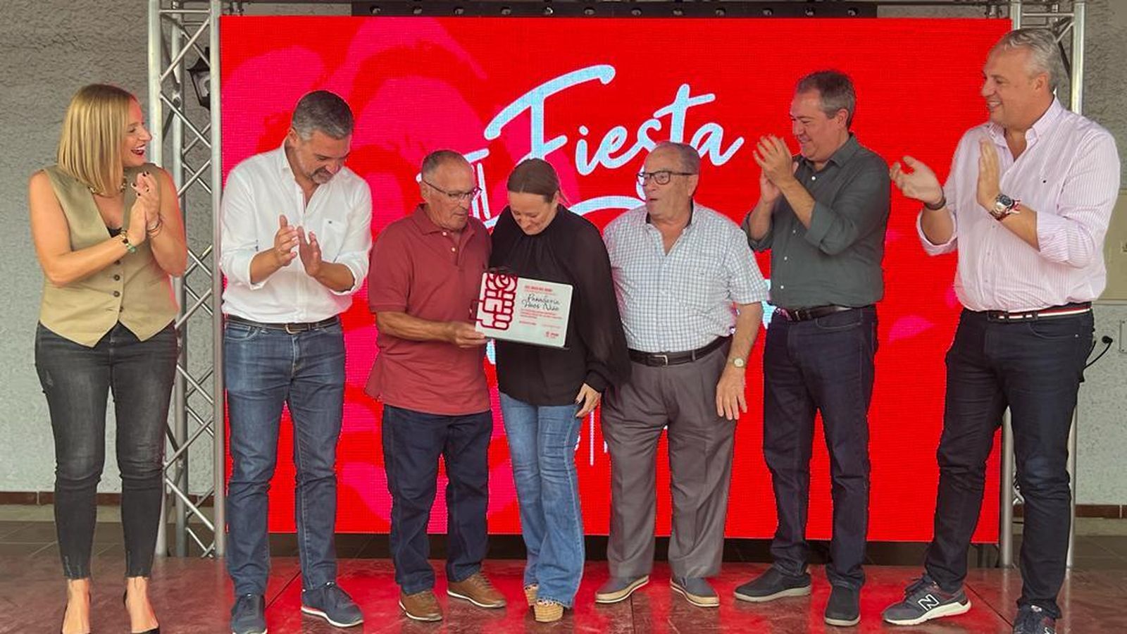 Fiesta de la Rosa en Rota.