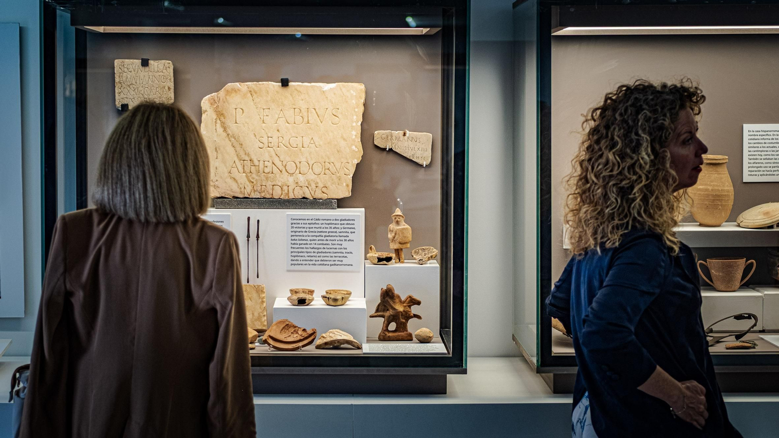 Las imágenes de la exposición VRBS IVLIA GADITANA en la Casa Pinillos del Museo de Cádiz