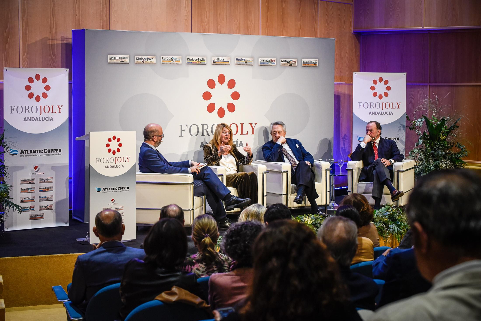 Imágenes del Foro Joly Andalucía Sostenibilidad en el Cluster portuario