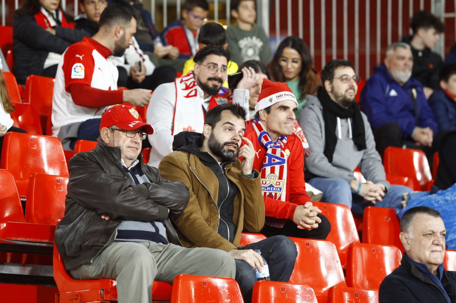 Imágenes del partido de fútbol amistoso U.D. Almería-Lazio