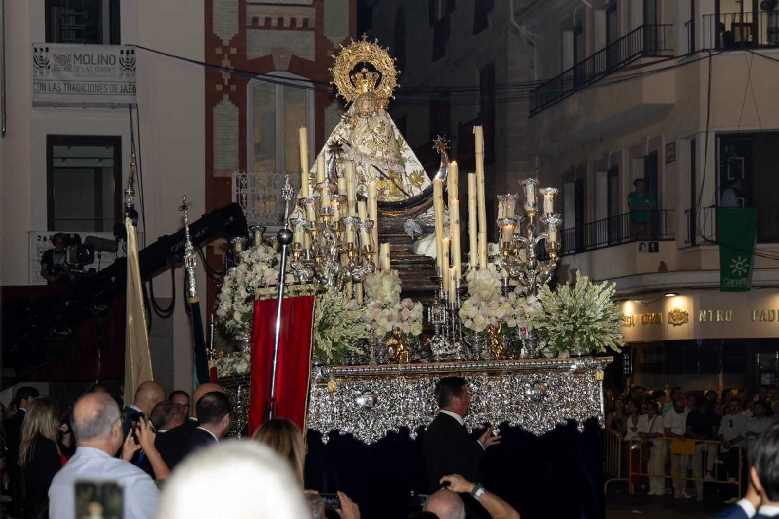 La ciudad de Jaén es testigo del Rosario Magno de la Esperanza