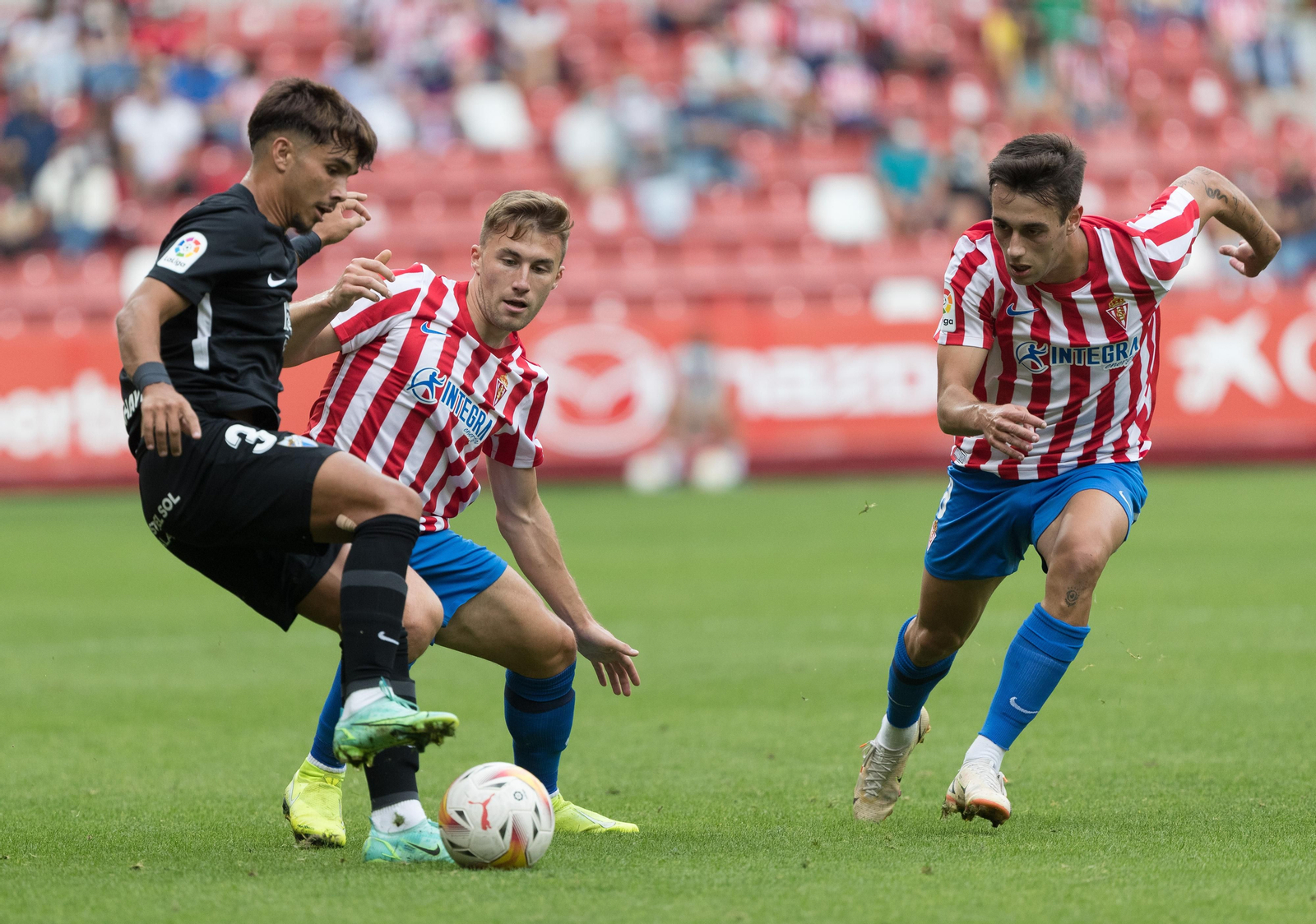 Las fotos del Sporting-Málaga CF