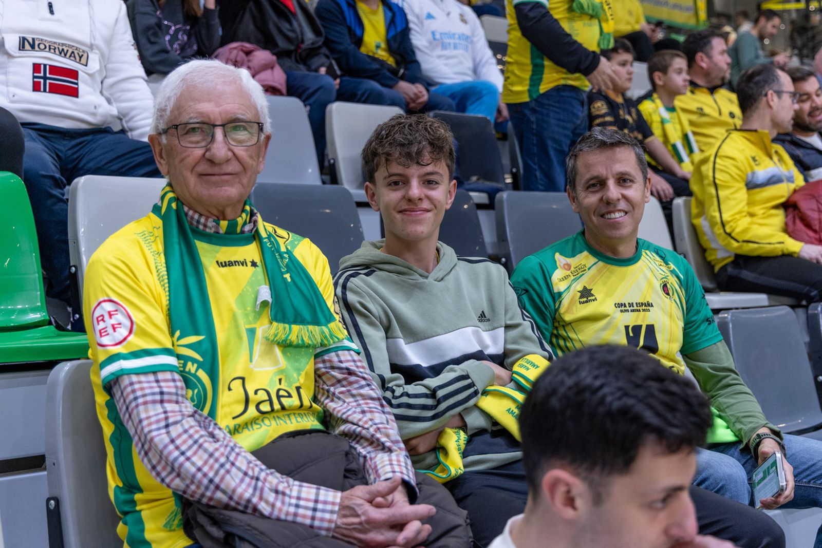 Las mejores imágenes de las tablas entre Jaén Paraíso Interior FS y Noia Portus Apostoli