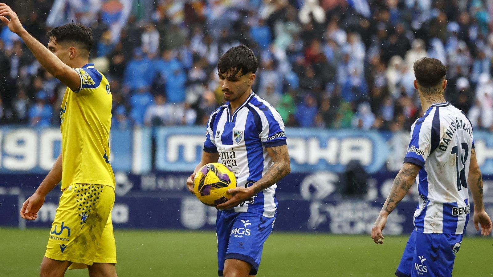 El Málaga CF-Cádiz, en fotos