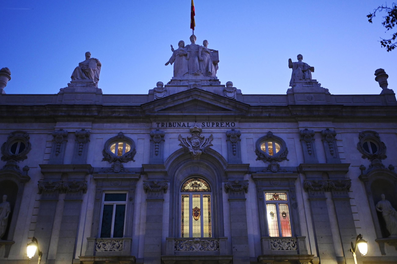 Fachada del Tribunal Supremo.
