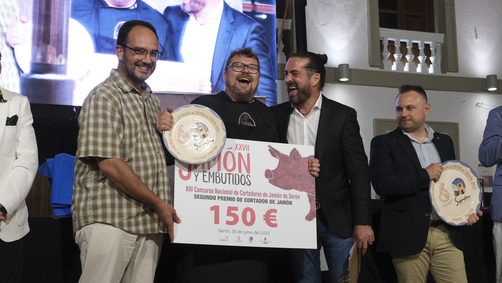 Imágenes del Concurso Nacional de Cortadores de Jamón de Serón