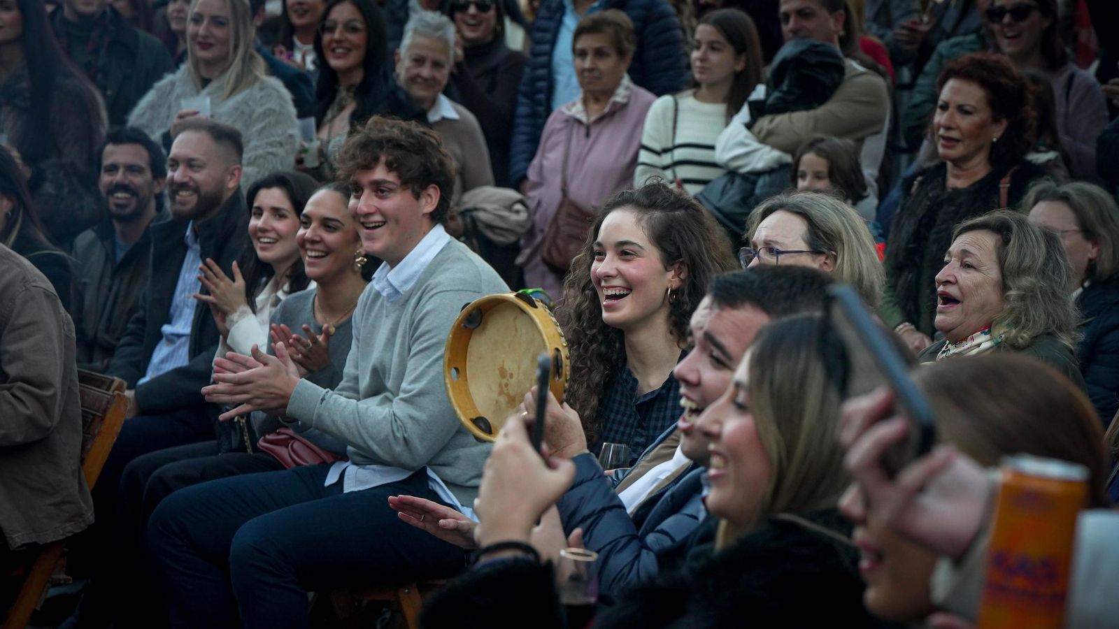 Una zambomba celebrada en Jerez en las últimas semanas.