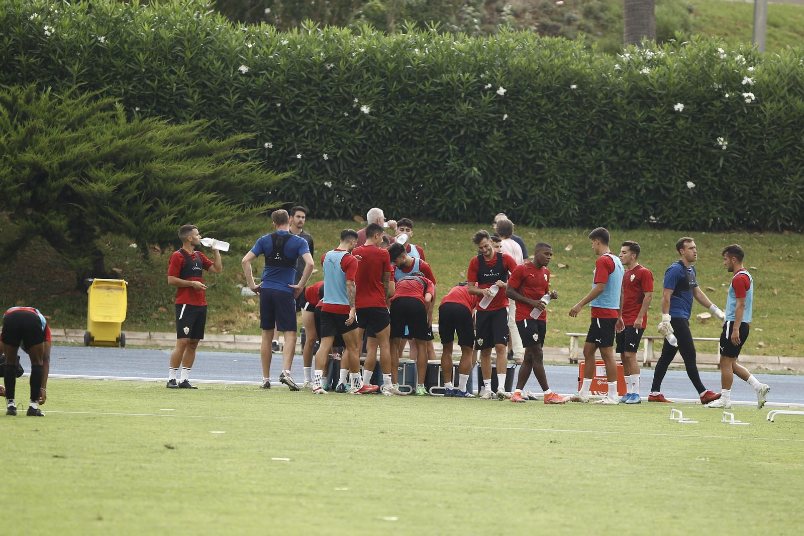 Fotogalería entrenamiento U.D. Almería