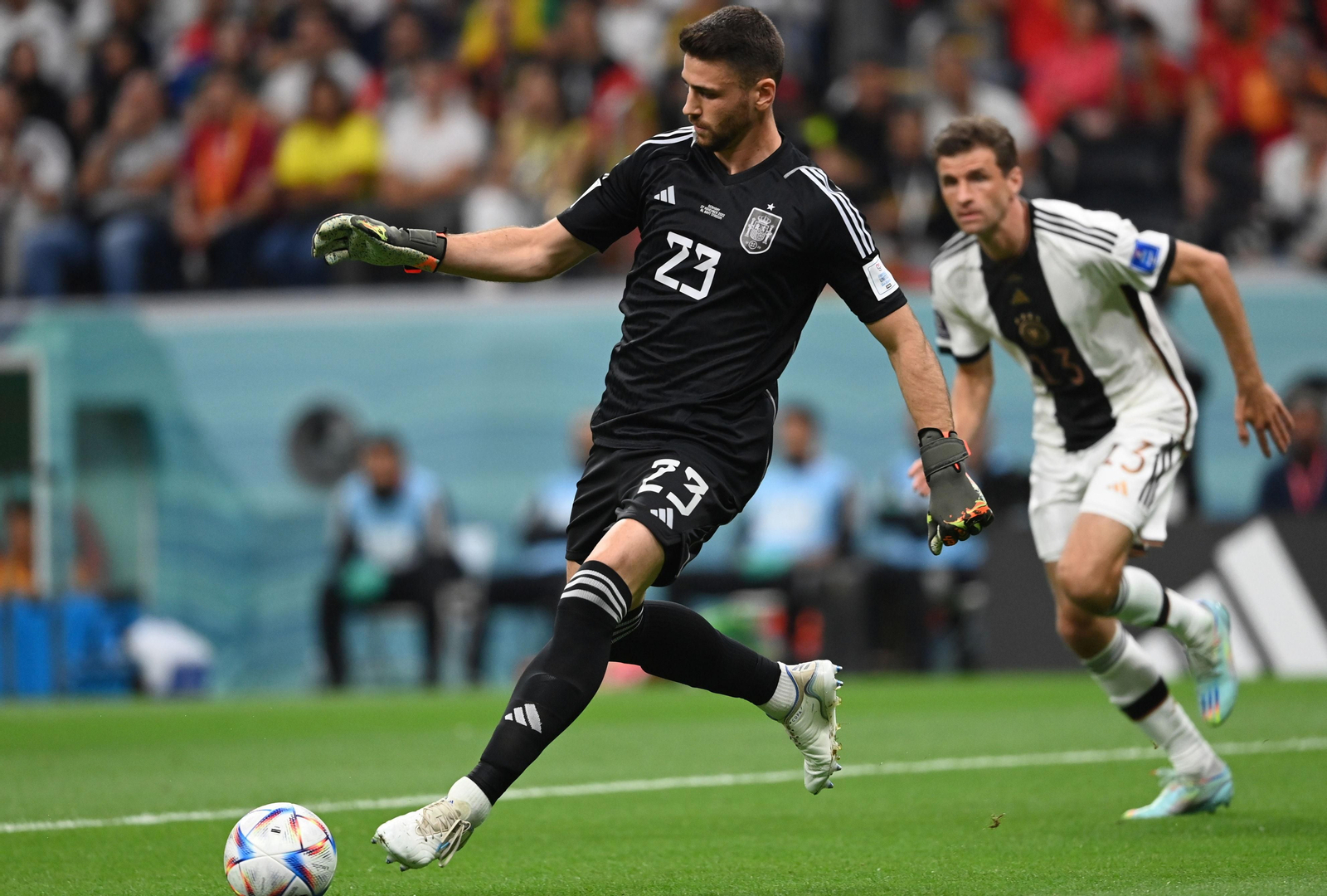 Las fotos del España-Alemania del Mundial de Qatar