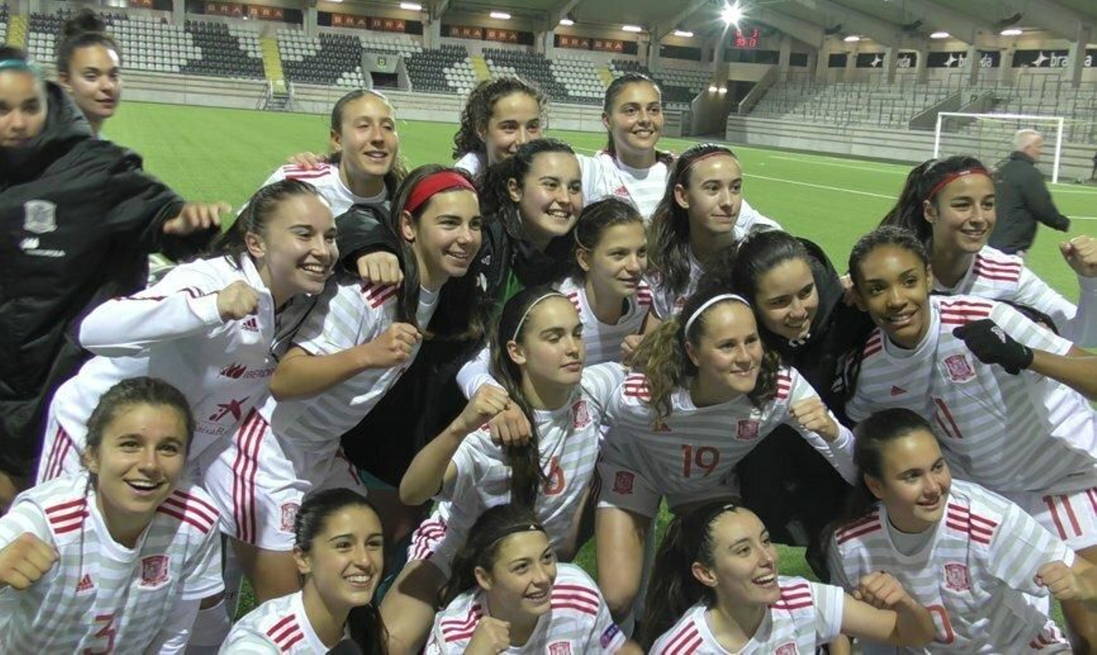 La selección española Sub-17 se clasificó para la fase final del Europeo.