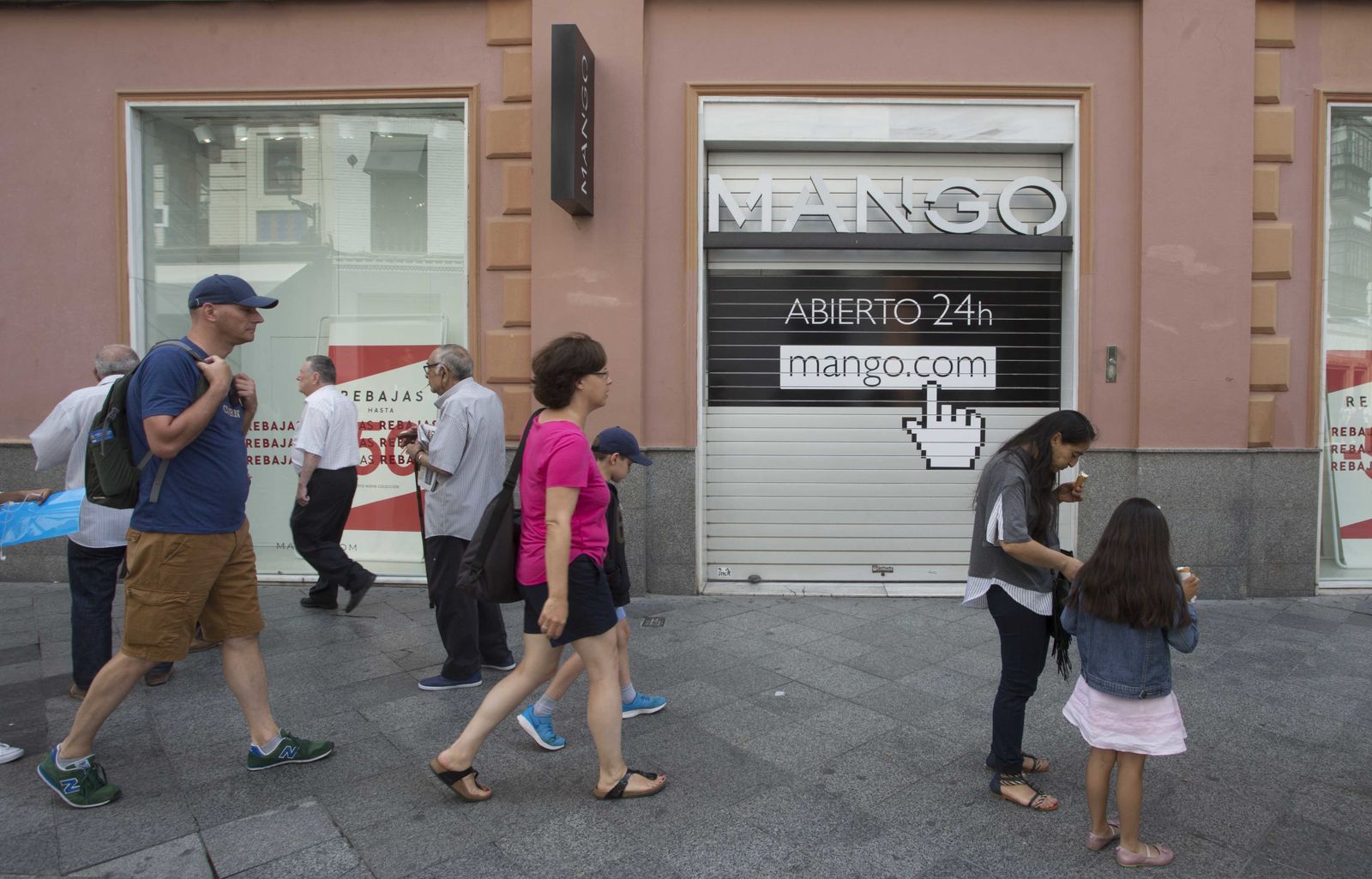 Las imágenes de la huelga del Comercio