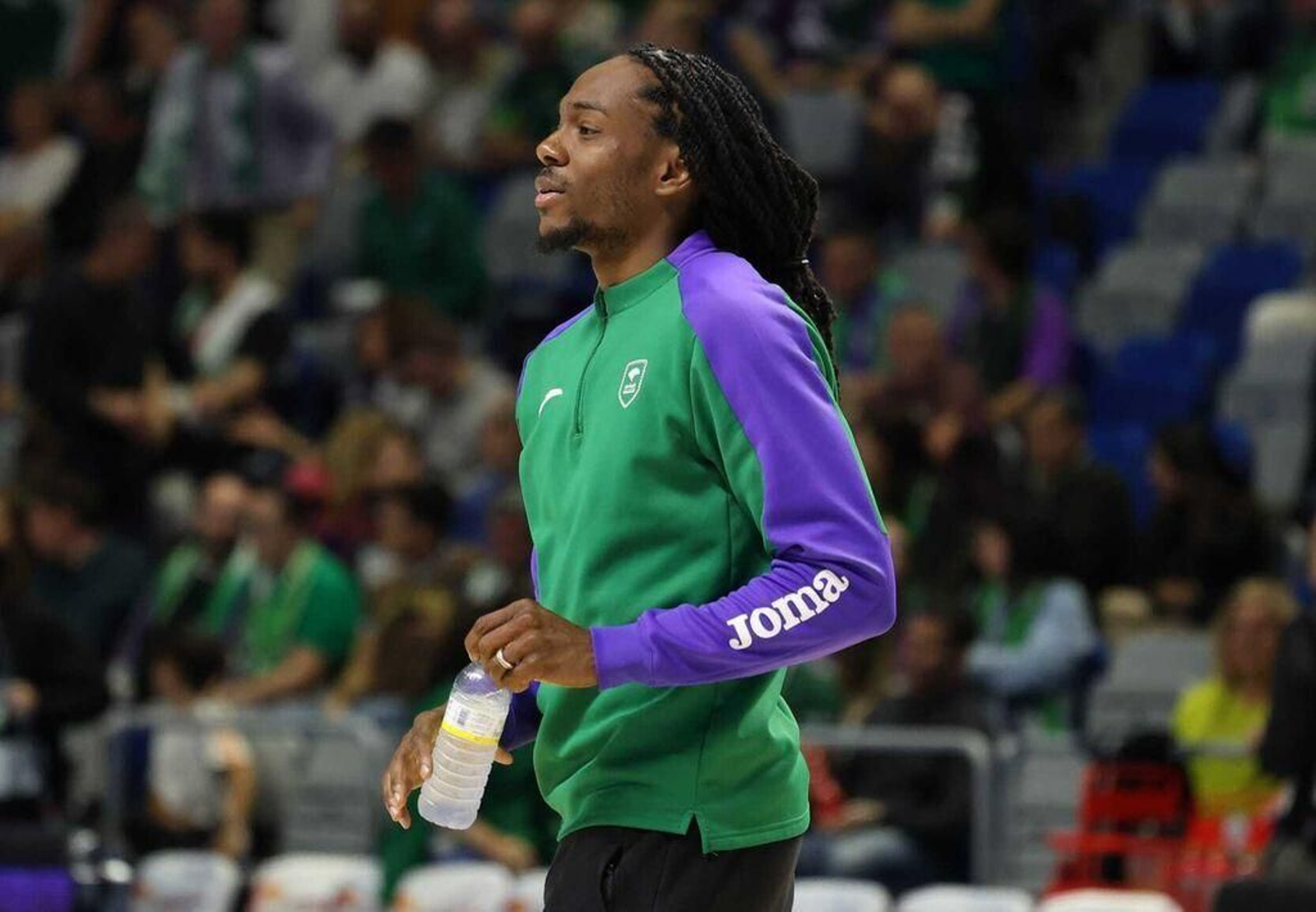 Perry, minutos antes del Unicaja-Cholet