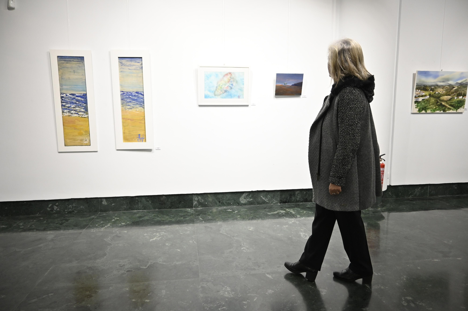 Inauguración de la muestra solidaria titulada 'ArtistasxPrincesa. Una obra por cada princesa RETT'