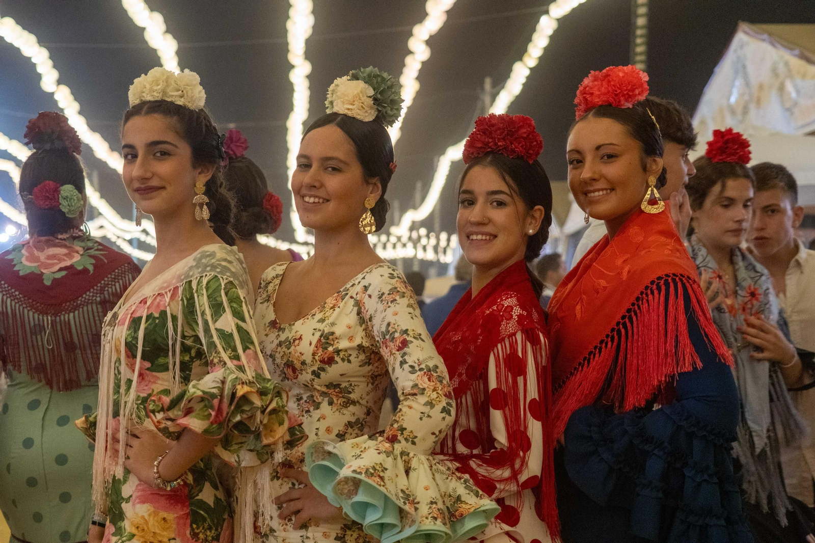 Ambiente de la noche del 10 de Octubre en la Feria Del Caballo 2025