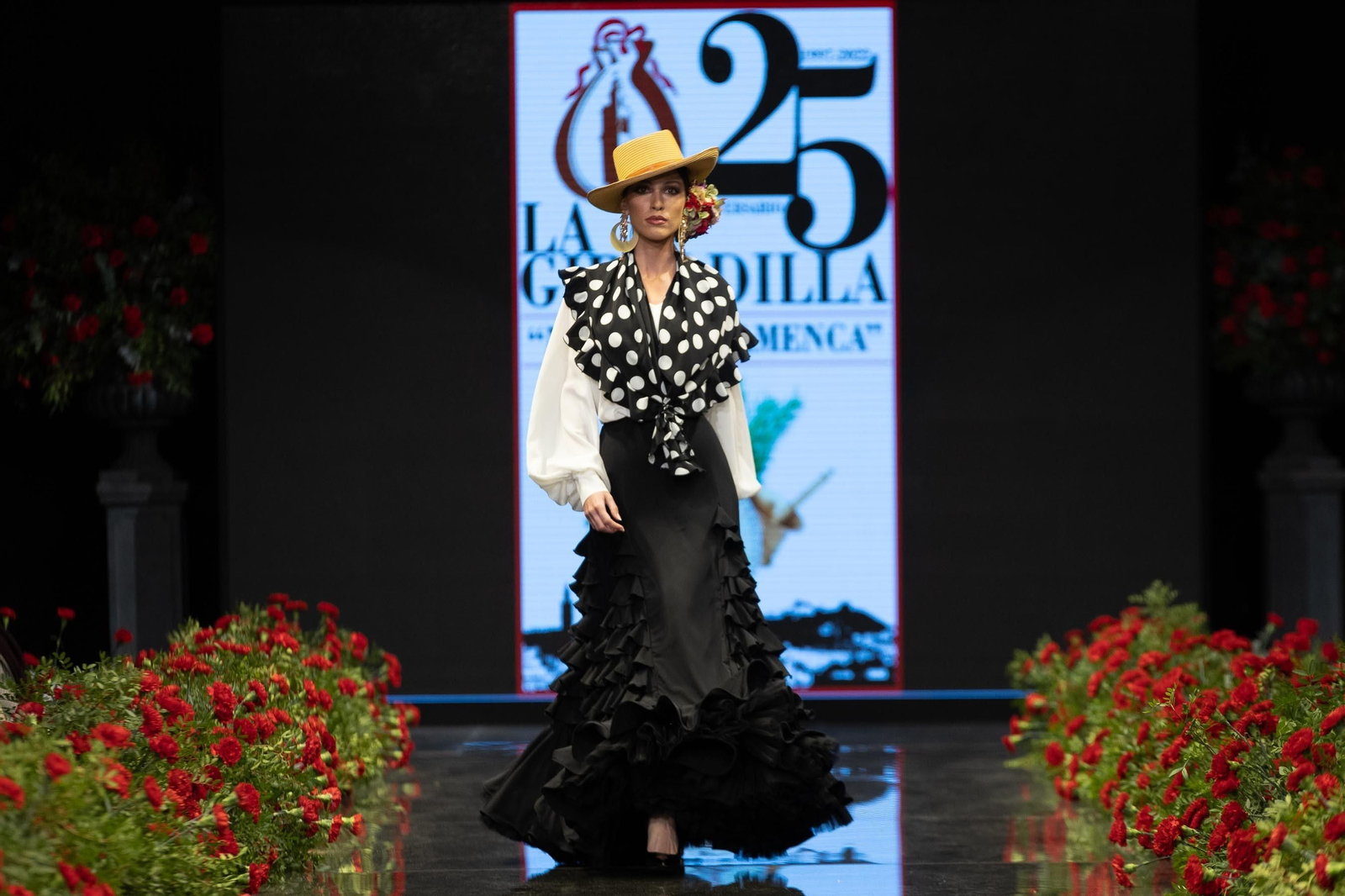 Desfile de La Giraldilla en la Pasarela Flamenca Jerez Tío Pepe 2023