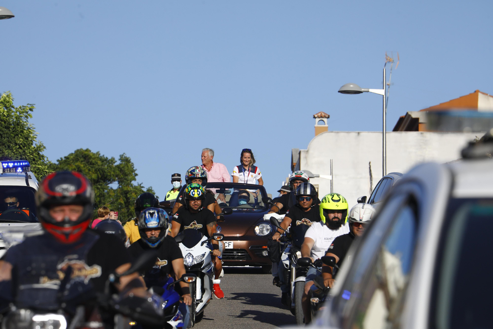 Las imágenes del homenaje a Fátima Gálvez en Baena tras su oro olímpico en Tokio