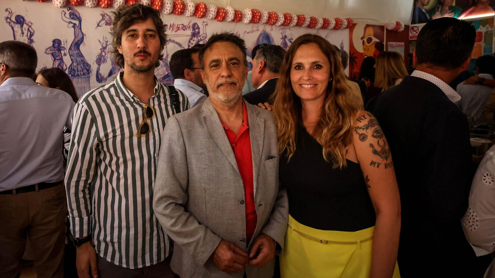 Inauguración de la caseta de Canal Sur en la Feria de Jerez