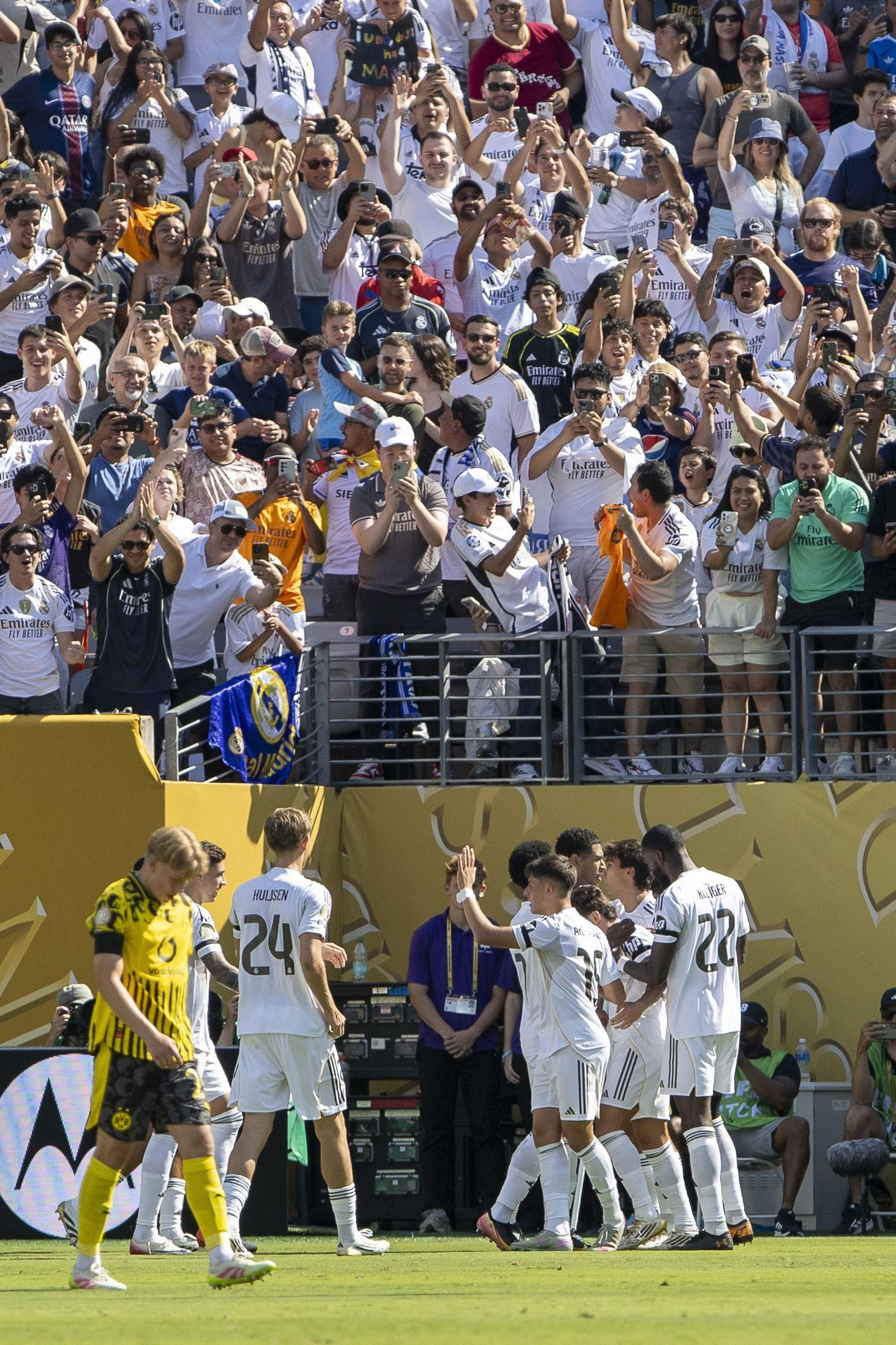 Las fotos del Real Madrid - Borussia Dortmund