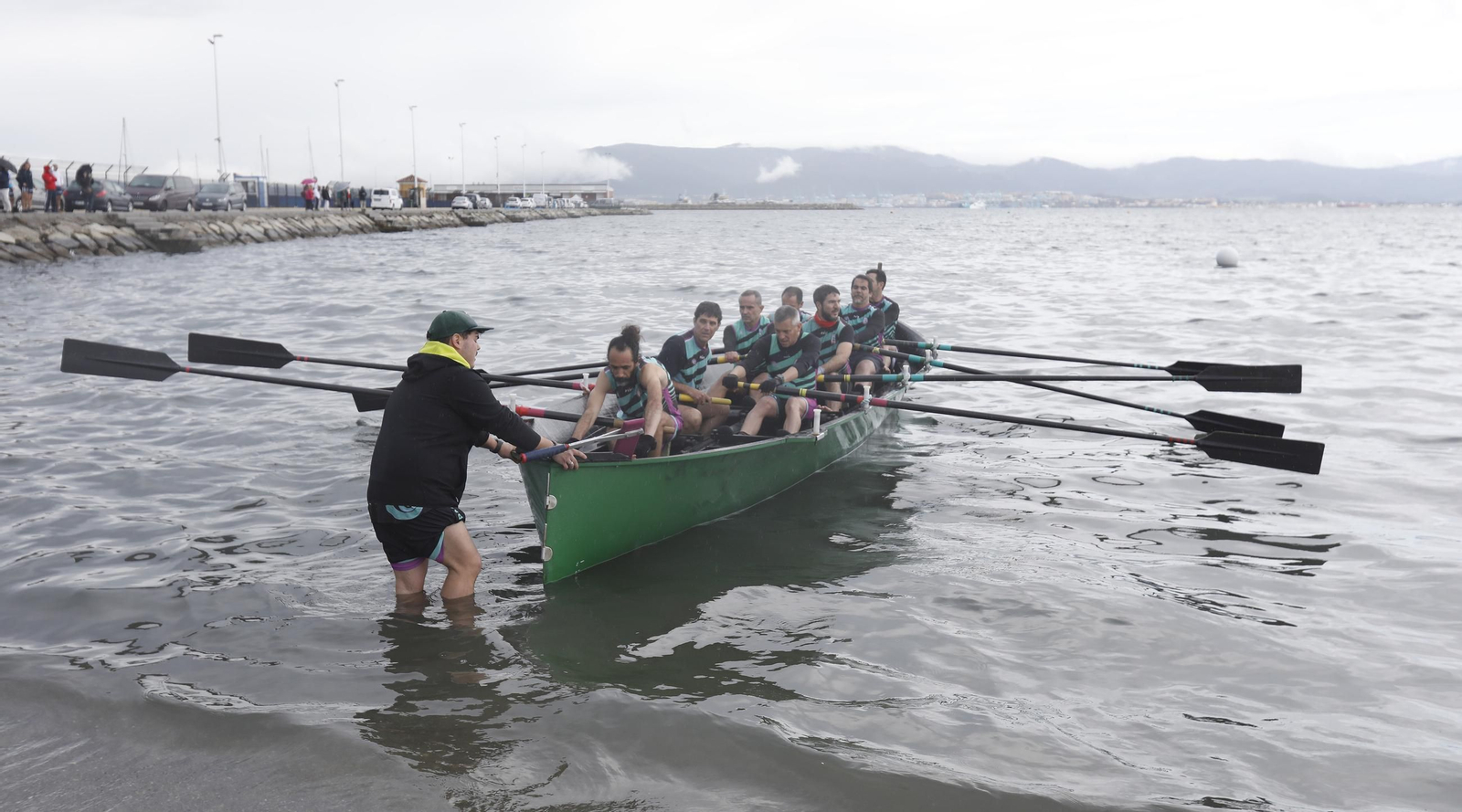 Las fotos de la tercera prueba de la Liga Andaluza de remo en banco fijo, celebrada en La Línea