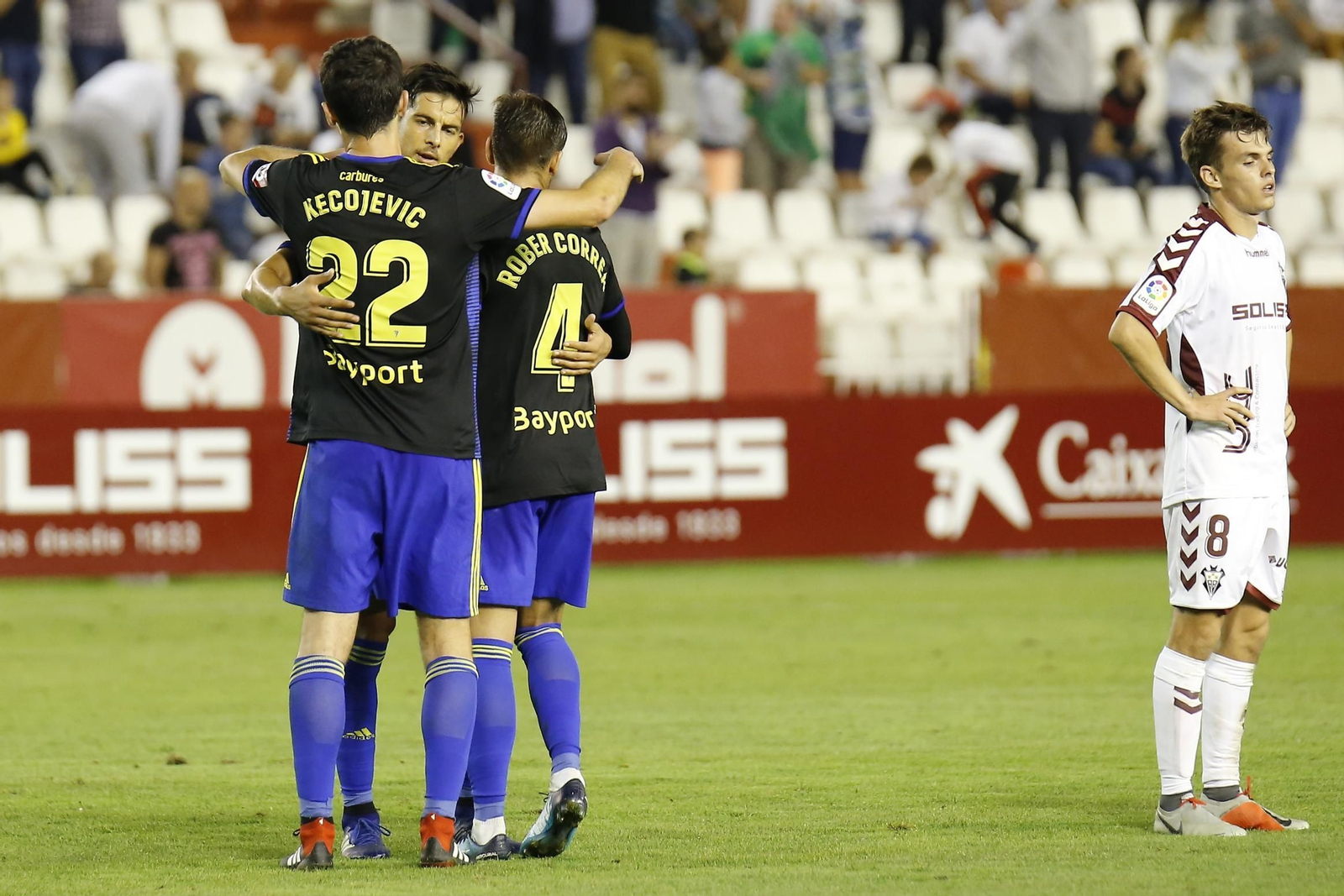 Las imágenes del Albacete-Cádiz