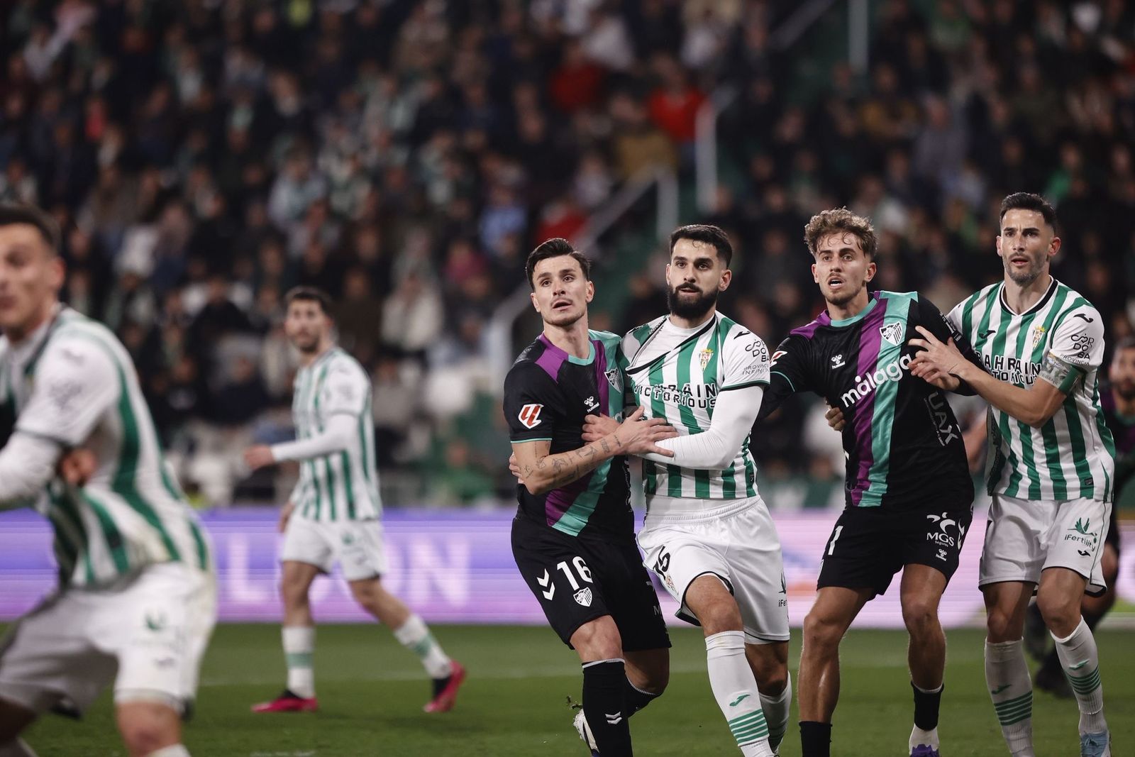 El Córdoba-Málaga CF, en fotos