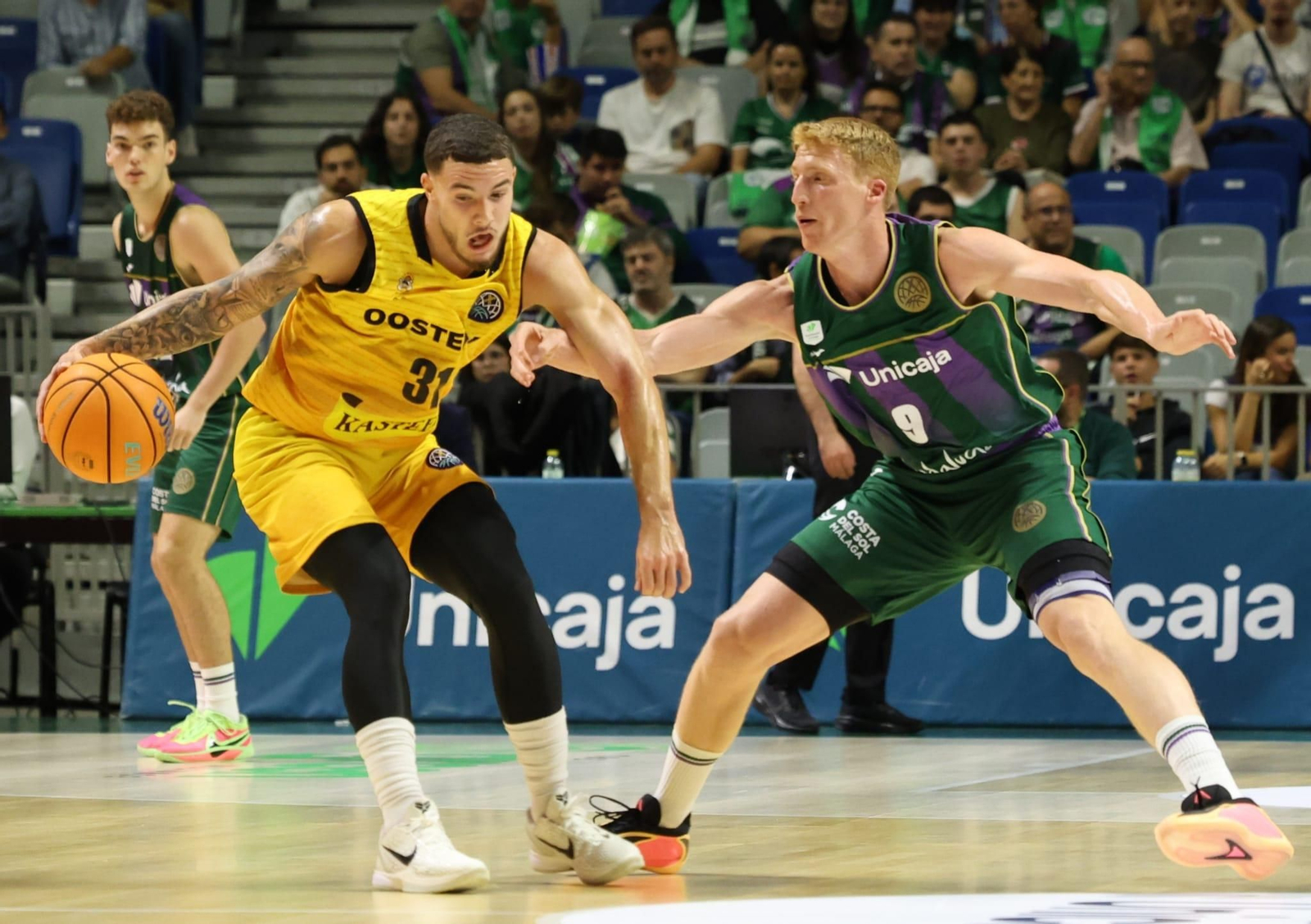 El Unicaja-Filou Oostende, en fotos