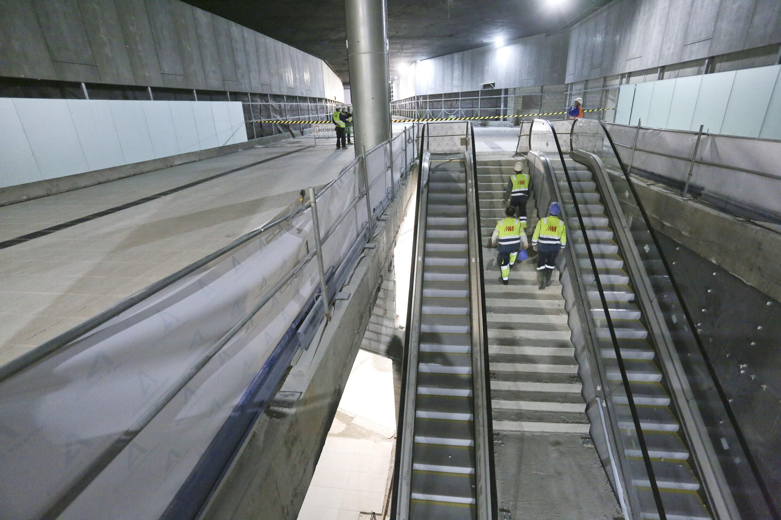 Así avanza el Metro hasta el Centro de Málaga