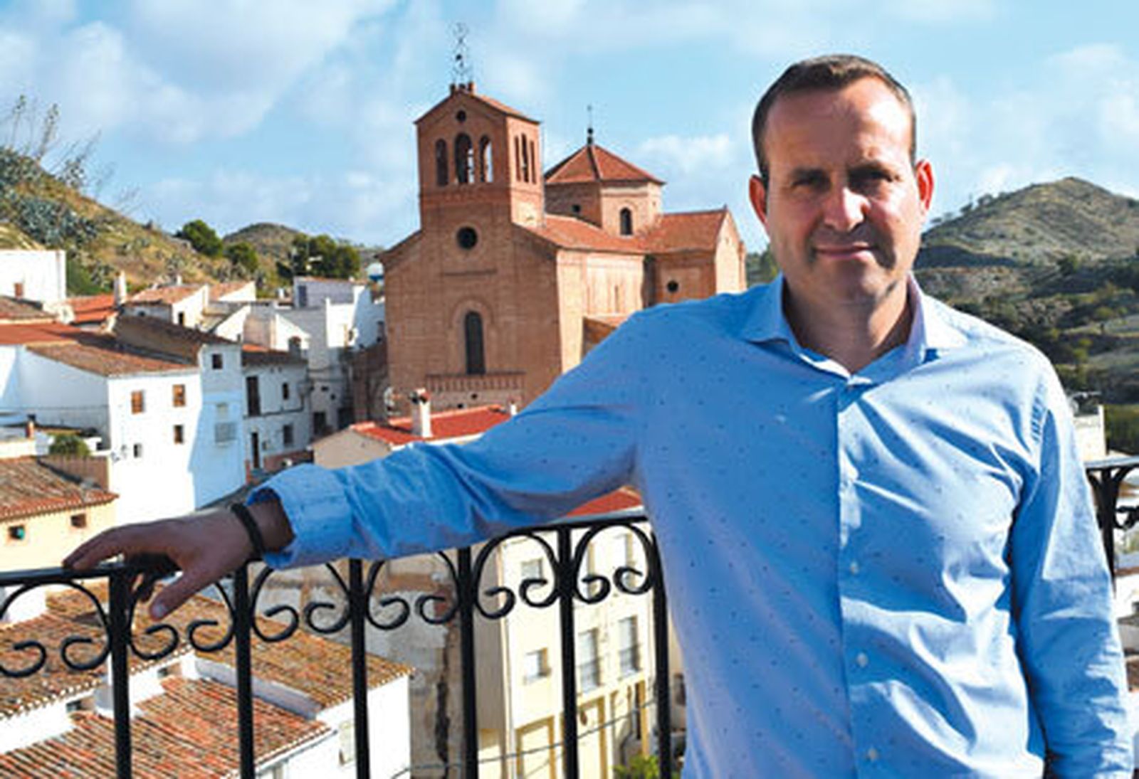 Domingo Ramos, alcalde de Lubrín.