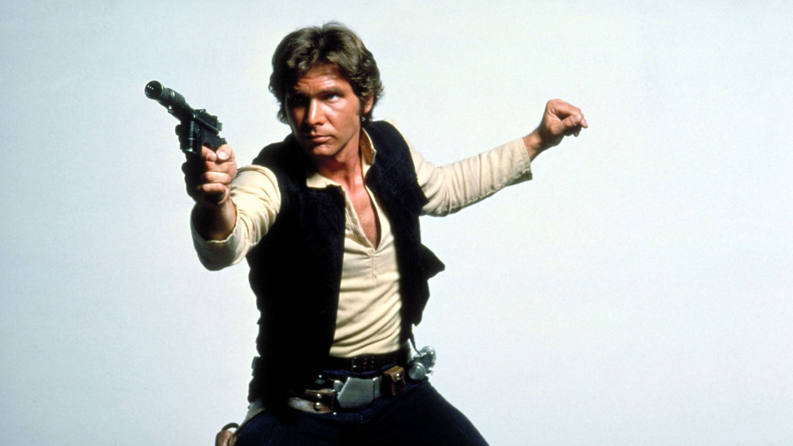 Harrison Ford en el papel de Han Solo en "Star Wars"