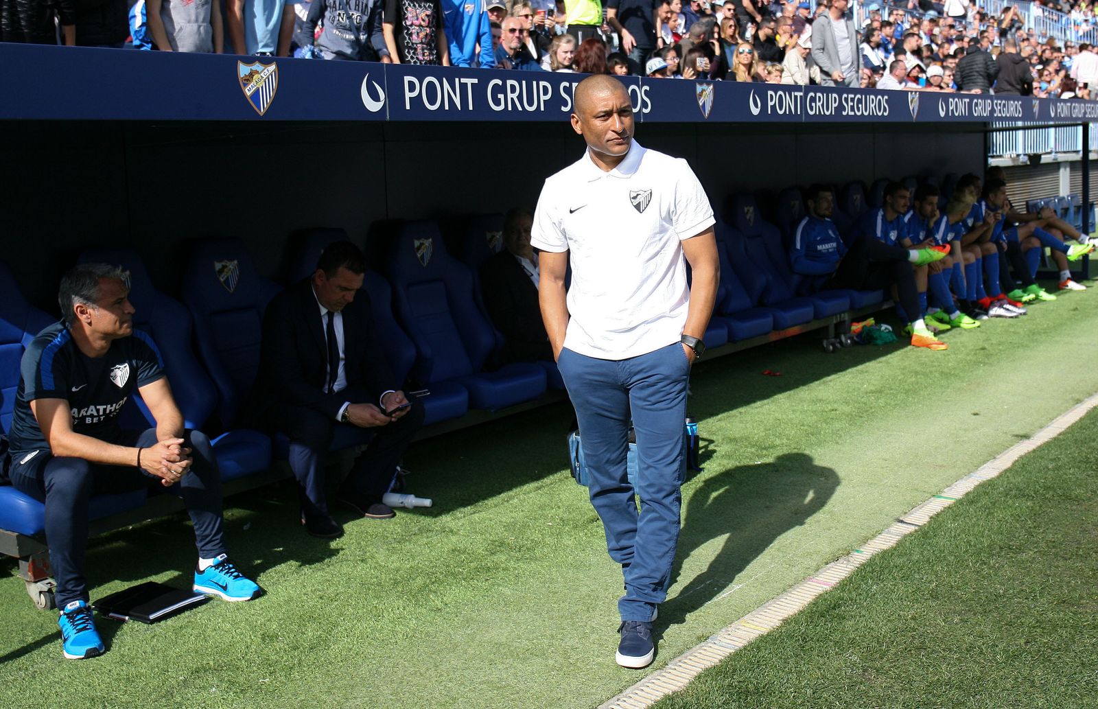 Romero, en La Rosaleda.