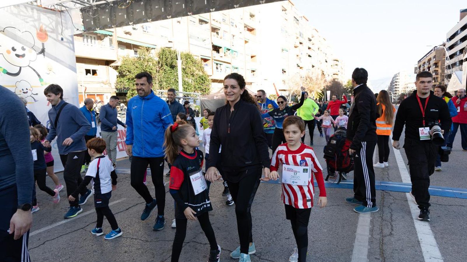 En imágenes: Los niños y niñas de los colegios de Jaén, protagonistas de la San Antón Escolar
